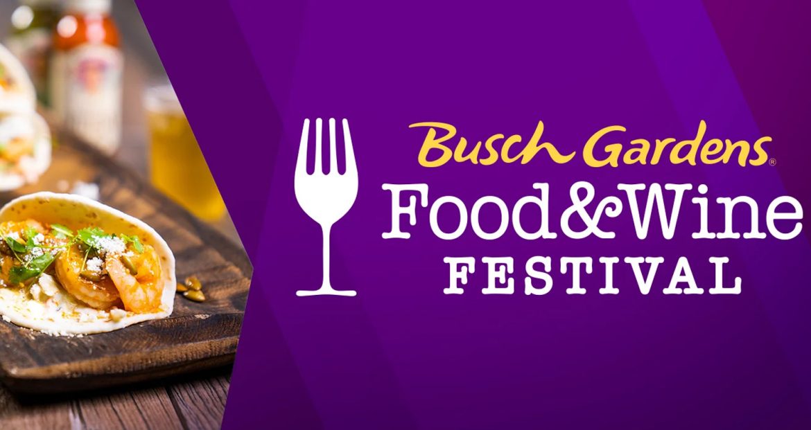 Uncork it! Busch Gardens Tampa release Food and Wine Concert LineUp