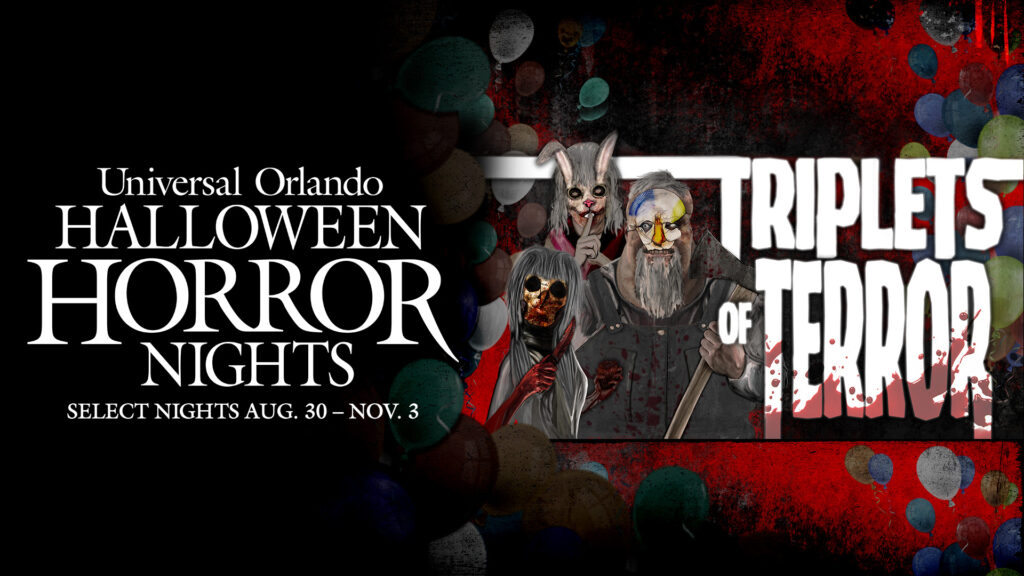 HHN 33 - Triplets of Terror 2024